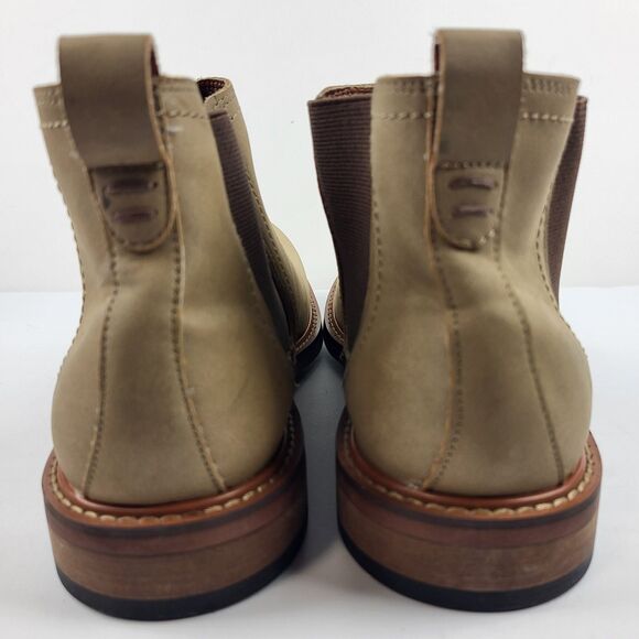 MADDEN by Steve Madden Estiban Men\'s Classic Chelsea Ankle Boots Taupe Size 8 main image 9